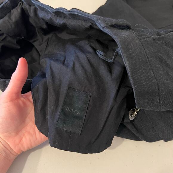 Devoa RARE Avant-Garde Cotton Handmade Japan Zipper Chain Jeans Size Large - Picture 6 of 14